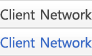 Client Network